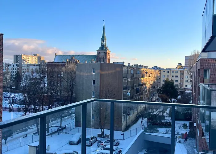 Oldtown Retro By Marina With Balcony For 6 People Gdańsk